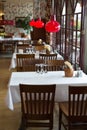 Interior of the restaurant