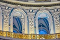 The interior of the resurrection Cathedral in the new Jerusalem monastery Royalty Free Stock Photo