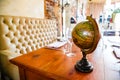 Interior of Retro Bistro Restaurant in up-market area Royalty Free Stock Photo