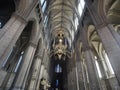 Interior rheims cathedral france Royalty Free Stock Photo