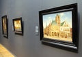 Interior of Rijksmuseum in Amsterdam, Netherlands