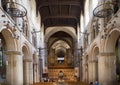 Interior of Rochester Castle 12th-century. Castle and ruins of fortifications. Kent, South East England. Royalty Free Stock Photo