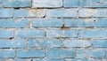Interior Rock Old Pattern Clean Concrete Grid Uneven Bricks Stack Backdrop Painted With Pale Blue Royalty Free Stock Photo