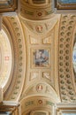 Interior of the roman catholic church St. Stephen`s Basilica. Budapest Royalty Free Stock Photo