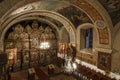 Interior of Romanian orthodox church