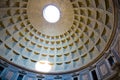 Interior of Rome Pantheon, Italy Royalty Free Stock Photo