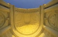 Interior Roof Detail of Arlington Memorial Theater at Sunset, Washington, D.C.