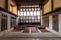 Interior room in the Bayt Al-Suhaymi, House of Suhaymi, is an old Ottoman era house museum in islamic Cairo, Egypt