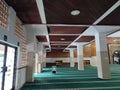 interior and room inside the Great Mosque of Tasikmalaya City