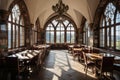 interior room medieval castle Royalty Free Stock Photo