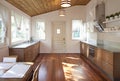 Interior of a roomy dining room