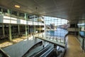 Interior of the Royal Library, also known as The Black Diamond in Copenhagen Royalty Free Stock Photo