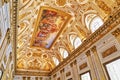 Interior of Royal Palace of Caserta Royalty Free Stock Photo