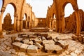 Basilica ruins Resafa Syria Royalty Free Stock Photo