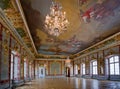 Interior in Rundale Palace Royalty Free Stock Photo