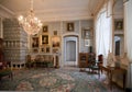 Interior in Rundale Palace Royalty Free Stock Photo