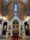 Interior of a russian church in Geneve, Switzerland