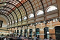 Interior of Saigon center post office, VietNam Royalty Free Stock Photo