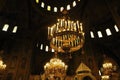 Interior of Cathedral, Sofia, Bulgaria Royalty Free Stock Photo