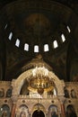 Interior of Cathedral, Sofia, Bulgaria Royalty Free Stock Photo