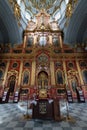 Interior of Saint Andrew orthodox church in Kyiv, Ukraine.