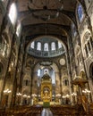 Interior of the Saint Augustin church, Paris, France