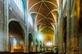 Interior of Saint Bavo Cathedral, Ghent, Belgium