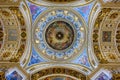 Interior of the Saint Isaac Cathedral. Saint Petersburg, Russia Royalty Free Stock Photo