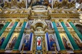 Interior of the Saint Isaac Cathedral. St.Petersburg, Russia