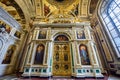 Interior of the Saint Isaac Cathedral. St. Petersburg, Russia Royalty Free Stock Photo