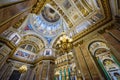 Interior of the Saint Isaac Cathedral. St.Petersburg, Russia Royalty Free Stock Photo