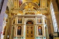 Interior of the Saint Isaac`s Cathedral ,