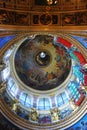 Interior of Saint Isaac`s Cathedral, Saint Petersburg, Russia. Royalty Free Stock Photo