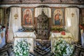 Interior of Saint Parascheva Church, Desesti, Maramures, Romania