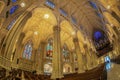 Interior of Saint Patrick Cathedral, New York, USA Royalty Free Stock Photo