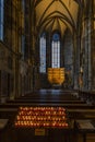 interior of Saint Stephen Cathedral in Vienna, Austria