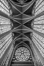 Interior of Sainte-Chapelle in Paris Royalty Free Stock Photo