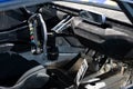 Detail of the interior of a 2020 Saleen S1 GT4 supercar Royalty Free Stock Photo