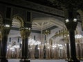 Interior of Saleh mosque, Sanaa, Yemen Royalty Free Stock Photo