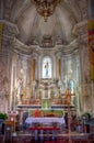 Interior San Giuseppe church, Taormina, Sicily