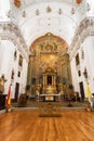 Interior of San Ildefonso Church or Jesuit church Iglesia de San Idelfonso, Toledo, Spain