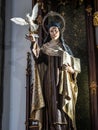 Interior of San Juan Bautista Church at Arucas, Gran Canaria Island, Canary Islands, Spain