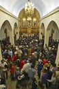 Interior of San Lazaro Catholic Church, El Rincon, Cuba,