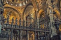 Interior of San Marco, aka Saint Mark Basilica in Venice, Italy