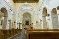 Interior of San Matteo Apostolo church Royalty Free Stock Photo