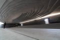 Interior of Sancaklar Mosque. Modern mosque architecture.