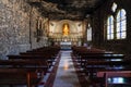 Interior of the Sanctuary of Hope in Calasparra, Murcia region in Spain Royalty Free Stock Photo