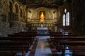 Interior of the Sanctuary of Hope in Calasparra, Murcia region in Spain Royalty Free Stock Photo