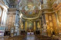 Interior of Sant`Andrea delle Fratte basilica, Rome, Italy.