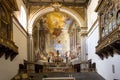 Interior of Santa Maria della Scala church, Siena, Italy Royalty Free Stock Photo